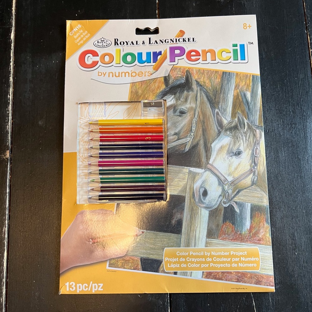 Horse Color By Number